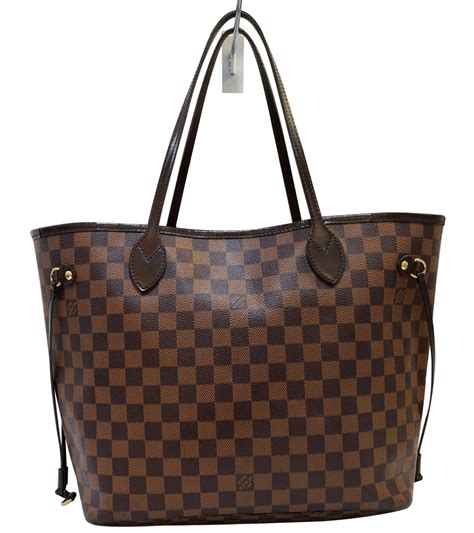 Neverfull MM Damier Ebene Mid Size Tote .